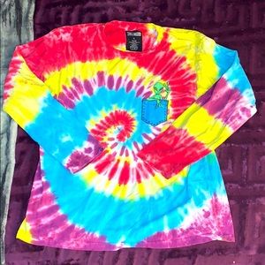 Alien TIE DYE Long sleeve